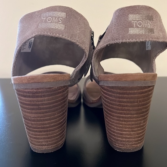 TOMS Majorca suede block heel - Picture 5 of 5